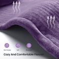 thumbnail image 6 of RENPHO "24x37" Shoulder Heating Pad for Back Pain Relief, Electric Large Heating Pad for Neck & Wrap with 6 Heat Settings & Auto Shut-Off, Birthday Gifts for Women Men, Purple, 6 of 12