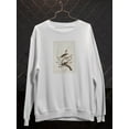 thumbnail image 3 of Hermit Thrush Sweatshirt Women -John James Audubon Designs, Female Small, 3 of 4