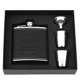 thumbnail image 1 of Juego de petaca de acero inoxidable para botella de whisky y vino con vasos, 1 of 3