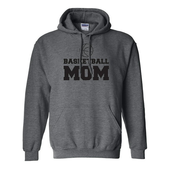 Basketball Mom Adult Hooded Sweatshirt