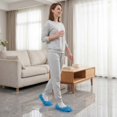 thumbnail image 6 of Mop Slippers Shoes 1 Pairs (2 Pieces) - Microfiber Cleaning House Mop Slippers Floor Cleaning Tools Shoe Cover Soft Washable Reusable Chenille Foot Socks Floor Cleaning Tools Shoe Cover, 6 of 7