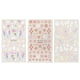 thumbnail image 2 of 3 Sheet Embossed Nail Art Sticker Self Adhesive 5D Hollow Pattern Nail Decals Decoration Accessories, 2 of 5