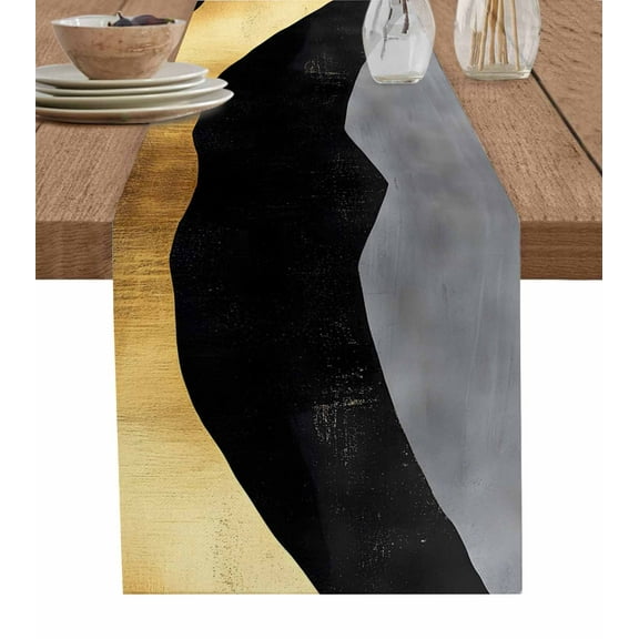 Moroccon Table Runner 48 Inches, Moroccan Bed Runner Dresser Scarves Tabletop for Indoor Outdoor Parties/Ceremony/Banquet, 13" x 48"