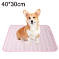 thumbnail image 2 of Estera de enfriamiento para mascotas: tapete de enfriamiento de seda de hielo para perros y gatos, manta de enfriamiento para mascotas portátil y lavable para exteriores, asientos de automóvil, camas, 2 of 5