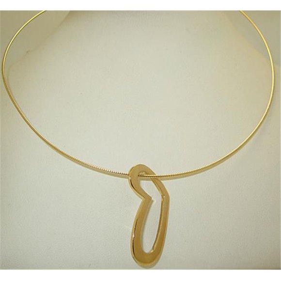 Designer Jewelry ON2180Y Polished Heart wholesale Pendant