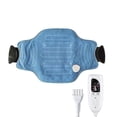 thumbnail image 1 of （Blue-US Plug）Electric Heating Belt Lumbar Back Heating Pad With 6 Heat Settings For Pain Relief, 1 of 4