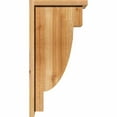 thumbnail image 3 of 8"W x 12"D x 24"H Alpine Rough Sawn Corbel w/Backplate, Western Red Cedar, 3 of 9