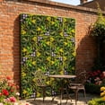 thumbnail image 4 of Artificial Hedge Fence, Expandable Faux Leaf Screen Panel Decorative Wall, Plastic Privacy Hedge Panel for Balcony Garden Fence Outdoor, 4 of 6