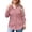 Camel Pink, variant on Zeagoo Women's Plus Size Button Down Shirts Long Sleeve Collared Casual Shirt Office Work Blouse Tops