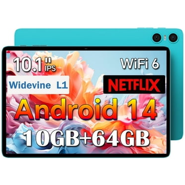 Tablet TECLAST 10 inch Android 14 Tablet, P30 10GB RAM 64GB ROM 1TB TF Tablets for Kids Adults WiFi 5G/2.4G, Octa Core, 1280*800 HD, Bluetooth 5.4, Google GMS, 2MP 5MP Dual Camera