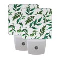 thumbnail image 5 of Leaf Green Leaves Night Light LED Dusk to Dawn Auto Sensor Night Lamp Plug-in Nightlight for Bedroom Hallway Kitchen 2 PCs, 5 of 7