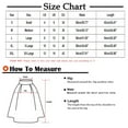 thumbnail image 4 of Skirts for Women Knee Length for Work Elastic High Waist A-Line Flare Skirt Ruffle Hem Women's High Waist Skirts Half Length Dress Flare Mid Length Dress, 4 of 4