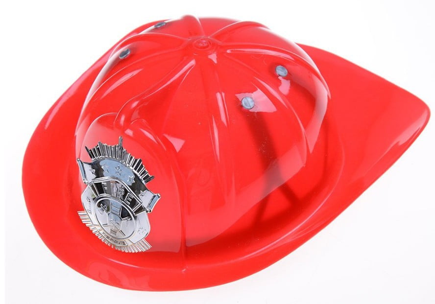 Kids Firefighter Hat Cosplay Firefighter Helmet Fireman Costume