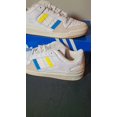 thumbnail image 3 of Ad-id-as Originals Forum Low Sneakers ID7962 White Blue Yellow Men's Size 11, 3 of 6