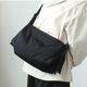 thumbnail image 5 of Bolso de mano de nailon con empalme de piel de vaca para mujer, bolsa de hombro de gran capacidad, informal, sencilla, portátil, a la moda, tendencia, 5 of 5