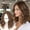 Chestnut Brown with Golden Blonde Highlights, variant on 14 Inch Brown Highlight Wavy Synthetic Lace Wig for Women, Pre-Cut T-Lace, Shoulder Length