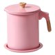 thumbnail image 1 of Contenedor de aceite de aceite Colador de material acero Inoxidable con de de Aceite para Cocinar , 1.7L rosa, 1 of 8