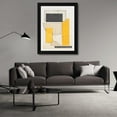thumbnail image 3 of Rob Delamater 19x24 Black Modern Wood Framed Wall Art Titled - Mapping Bauhaus IV, 3 of 6