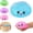 Blue, variant on Glitter Dumpling Squishy with Mystery Box, Viral Squishy Dumpling, Colorful Dumplings Stress Balls Fidget Sensory Balls Bao Bun Squeeze (Pink)