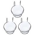 thumbnail image 3 of 3 Sets Balcony Hanging Flowerpot Racks Decorative Hanging Plant Pot Holders, 3 of 6