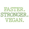 thumbnail image 3 of CafePress - Faster. Stronger. Vegan. - 11 oz Ceramic Mug - Novelty Coffee Tea Cup, 3 of 6