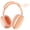 Clear Orange, variant on Fintie Case for AirPods Max 2 (2026) and AirPods Max 1 (2024/2020) Headphone, Soft TPU Clear Anti-Scratch Protective Cover, Transparent Accessories Skin Protector, Crystal Clear