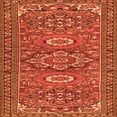 thumbnail image 1 of Ahgly Company Indoor Square Persian Orange Traditional Area Rugs, 6' Square, 1 of 1
