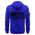 thumbnail image 4 of Sudadera con capucha para hombre, informal, con estampado, deportiva, de manga larga, blusa de poliéster, 4 of 4