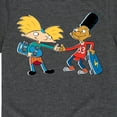 thumbnail image 3 of Hey Arnold! - Arnold and Gerald Skateboard - Toddler And Youth Short Sleeve Graphic T-Shirt, 3 of 5