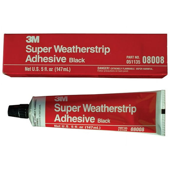 Brothers Trucks PER8008 Weatherstrip Adhesive - Black - 5oz Tube