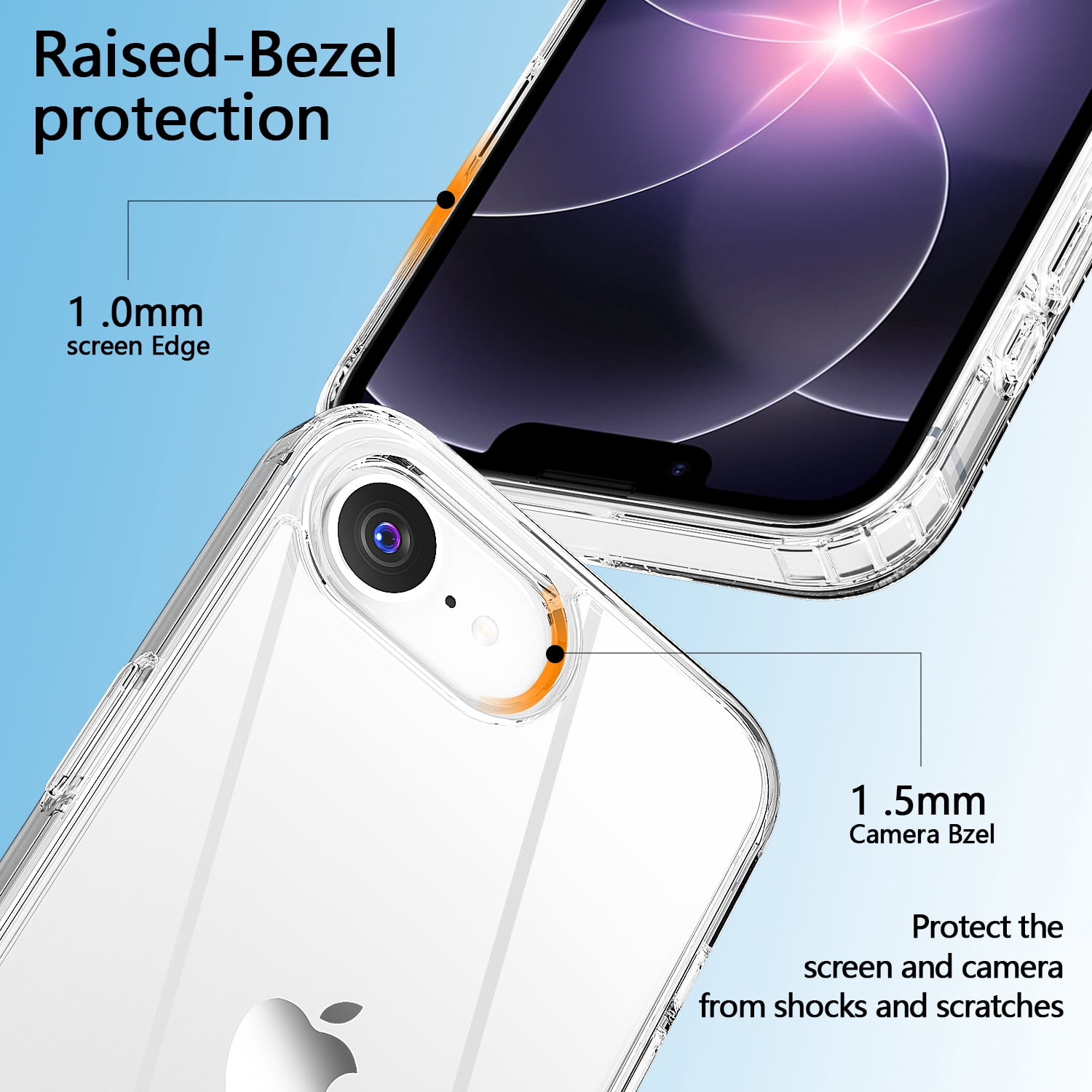 For Apple iPhone 17e 2026 Case Shockproof Rugged Slim Protective Cover Bumper Clear