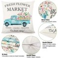 thumbnail image 2 of Spring Pillow Covers 18X18Inch Throw Pillow Case Set of 4,Home Decor, 2 of 5