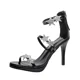 thumbnail image 3 of Zapatos de mujer de alta calidad con cremallera trasera, sandalias nuevas de 2024, zapatos de fiesta con punta abierta, zapatos de tacón de aguja para mujer, 3 of 5