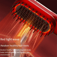 thumbnail image 3 of Multifunctional Massage Comb, Electric Vibration Brush, Red Light Care Hair Growth Scalp Brush, 3 of 5