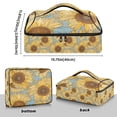 thumbnail image 3 of Iauyy Casserole Carrier for Hot Food Insulated Casserole Travel Carry Bag with Lid Food Warmer Bag for Party/Picnic,Gently Swaying in The Breeze, 3 of 7