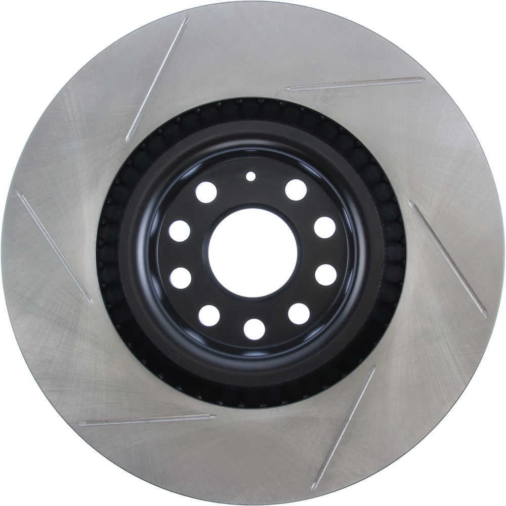 StopTech Power Slot 09 VW CC (Passat CC) / 06-09 Passat Front Left Slotted Rotor Fits select: 2008 VOLKSWAGEN R32, 2006-2008 VOLKSWAGEN PASSAT