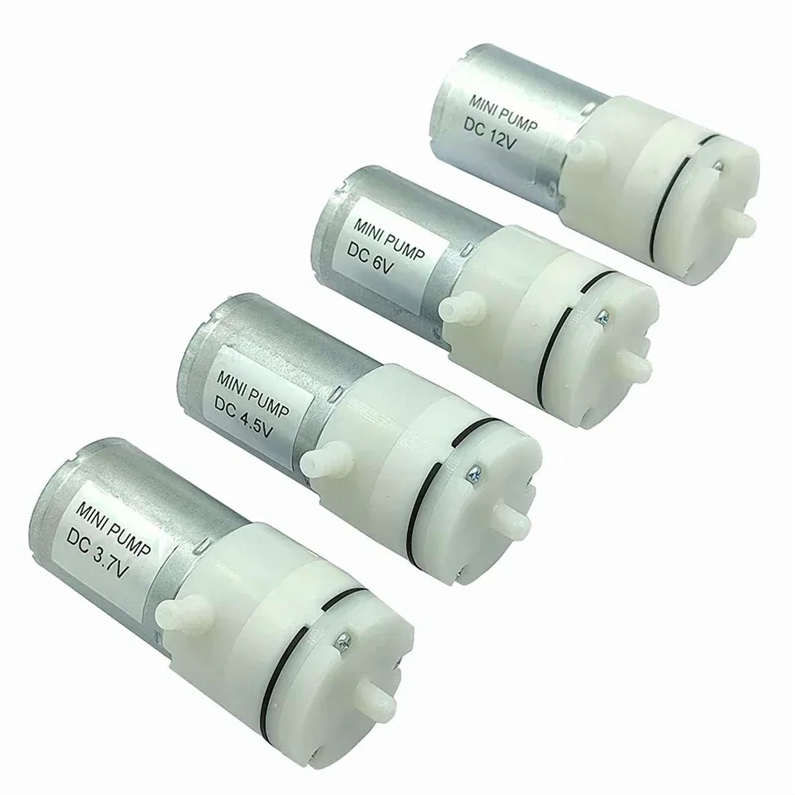 3.7V 6V 12V Small Mini 370 Motor Diaphragm Air Vacuum Pump Negative Pressure Suction Pump DIY Breast Inflator Aquarium