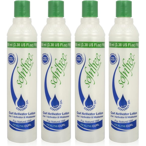 Sofn'free Moisturizer & Curl Activator 11.83 fl oz / 350ml (4 pack)