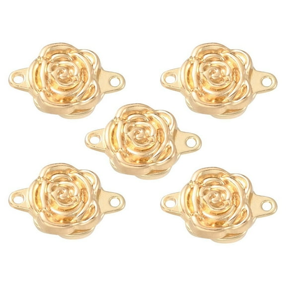 5Set Aolly Magnetic Clasps for Jewelry Making Rose Golden 18x11.5x6mm Hole: 1.2mm