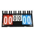 thumbnail image 1 of Flip Scoreboard Basketball Scoreboard Portable Scoreboard Sports Ball Scoreboard for Sports Use, 1 of 9