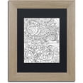 thumbnail image 1 of Trademark Fine Art "Mixed Coloring Book 60" Canvas Art by Kathy G. Ahrens, Black Matte, Birch Frame, 1 of 1