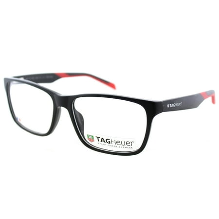 - TAG Heuer B-Urban TAG552 005 57mm Unisex Rectangle Eyeglasses