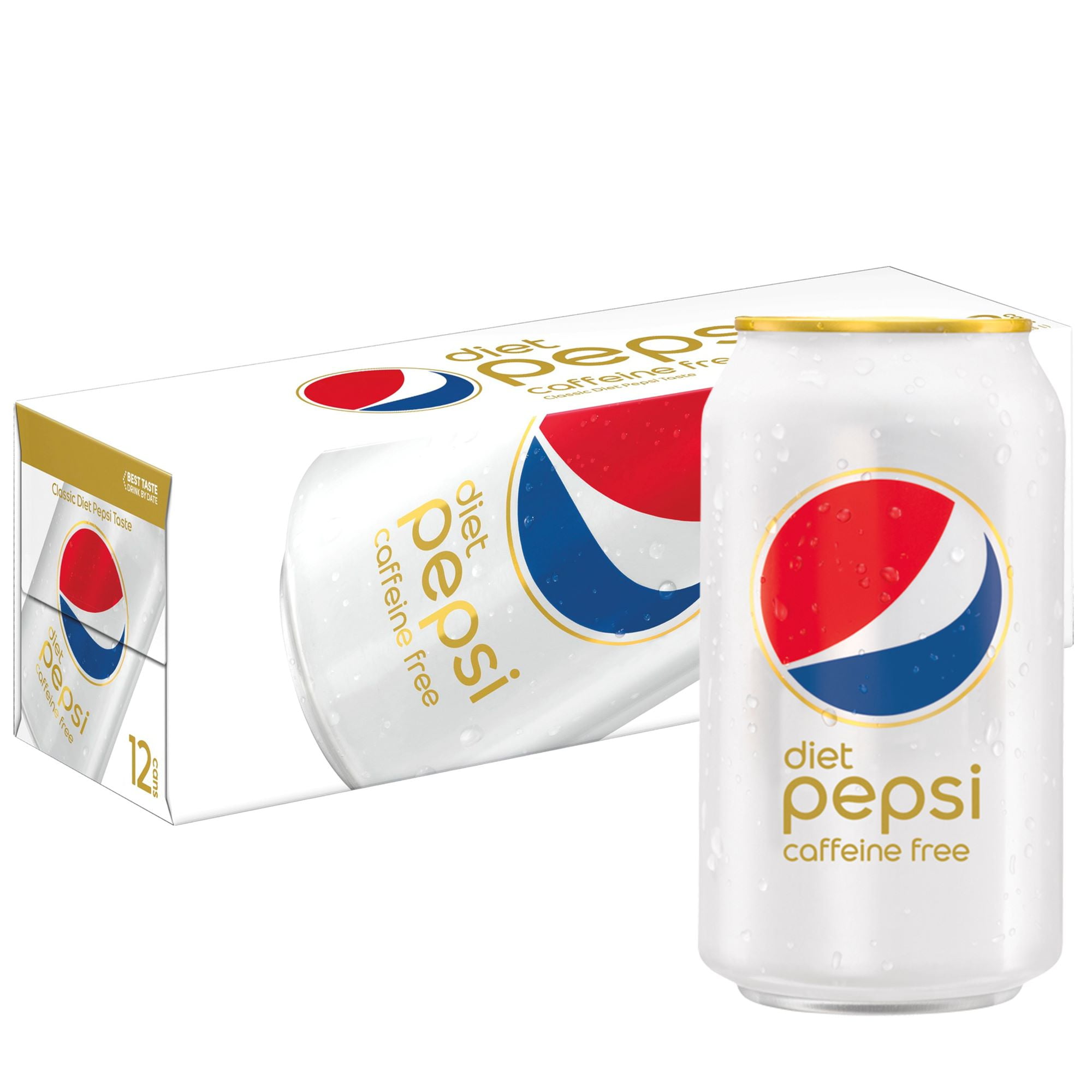 Diet Pepsi Caffeine Free Soda 12oz Cans (Pack of 36)