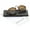 Matte Tortoise-Gunmetal / Brown, variant on - Retro Horn Rimmed Metal Nose Bridge P3 Round Sunglasses 50mm - 50mm
