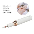 thumbnail image 4 of Machine à Moudre les Ongles Électrique, 3 Vitesses Perceuse Manucure Stylo Affichage LED Opération Simple Type C avec Tête de Broyage Boîte de Rangement pour la Maison, 4 of 8