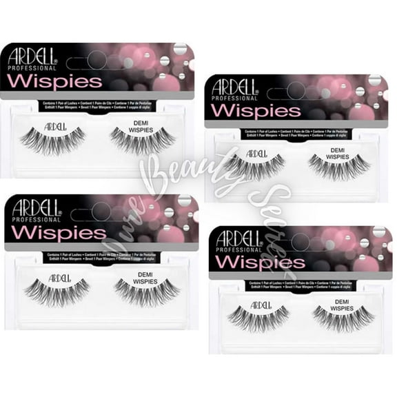 Ardell - 1 Pair - Demi Wispies (65012) x 4