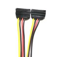thumbnail image 1 of SATA Power Cable Y Splitter Computer SATA 15-pin Cord SATA 15pin Y 1-drag-2 Adapter Hard Disk Accessory, 1 of 6