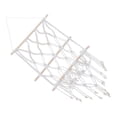 thumbnail image 3 of Soporte decorativo para tapiz con borlas para colgar en la pared, tapiz tejido de cuerda de algodón, revistero, 3 of 6