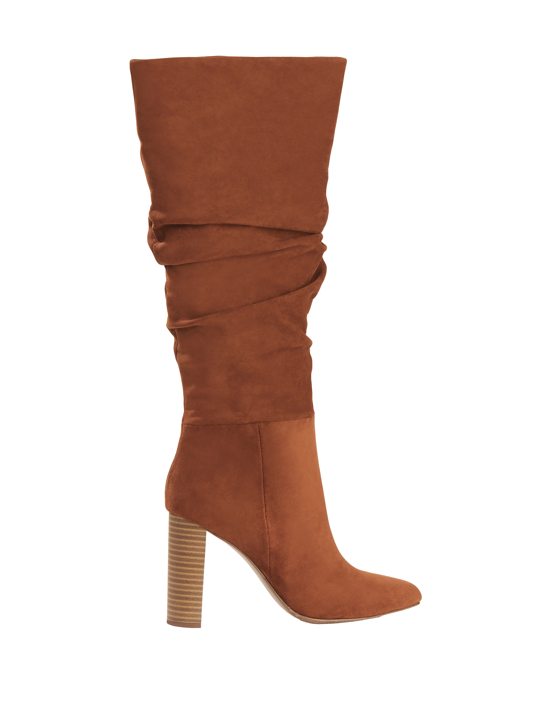 Scoop Women’s Penny Microsuede Slouch Boots - image 3 of 6