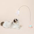 thumbnail image 2 of Cat Teaser Stick Teaser Wand Toy with Bell Suction Cup Cat Interactive Toy Cat Supplies for Kitten Playing, 2 of 8